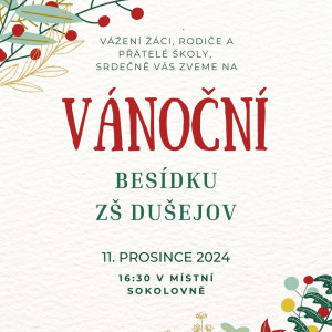 Vánoční besídka