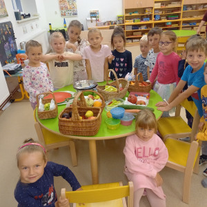 Ochutnávání zeleniny a ovoce